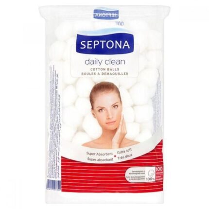 پنبه آرایشی سپتونا مدل extra soft بسته 100 عددی