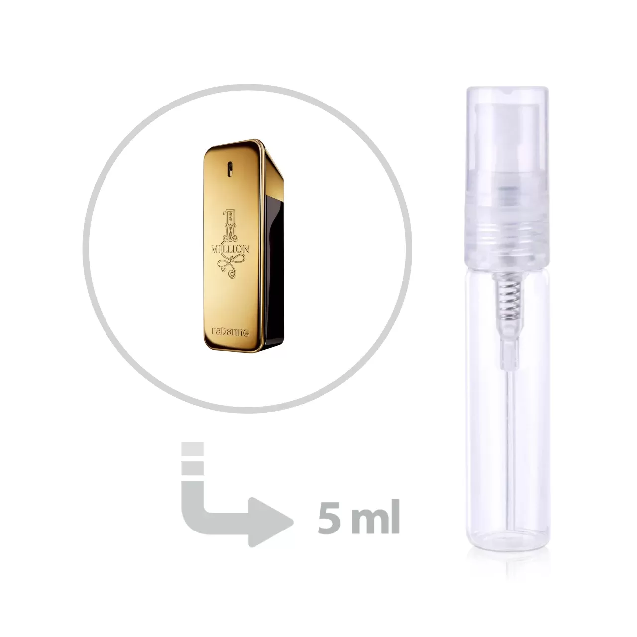 one million 5ml decant