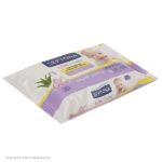 دستمال مرطوب کودک سپتونا مدل Aloe Vera بسته 20 عددی