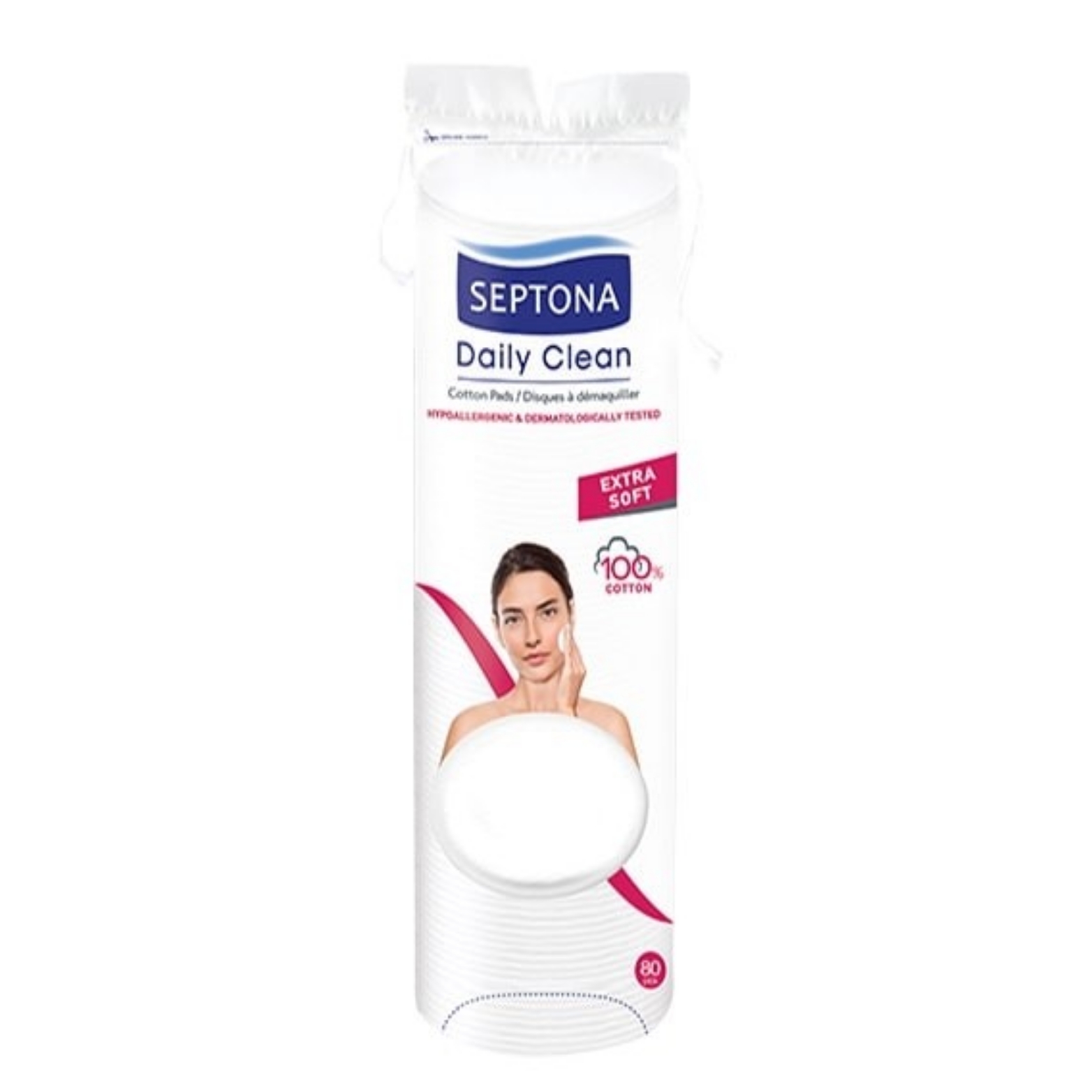پد پاک کننده آرایش سپتونا مدل EXTRA SOFT بسته 80 عددی پد پاک کننده آرایش سپتونا مدل EXTRA SOFT بسته 80 عددی