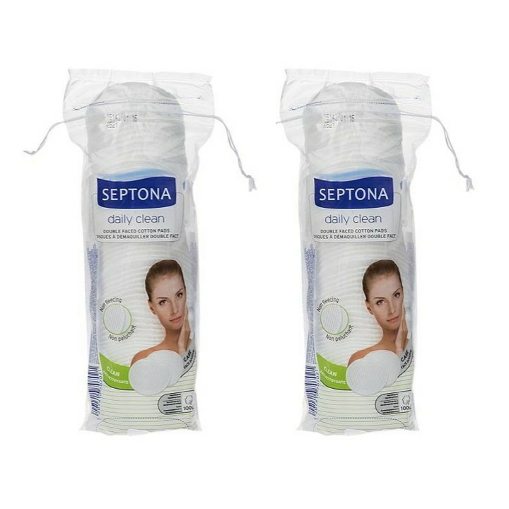 پد آرایشی سپتونا مدل daily clean مجموعه 2 عددی پد آرایشی سپتونا مدل daily clean مجموعه 2 عددی