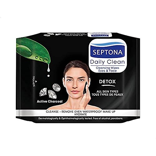 دستمال مرطوب سپتونا مدل Detox بسته 20 عددی دستمال مرطوب سپتونا مدل Detox بسته 20 عددی