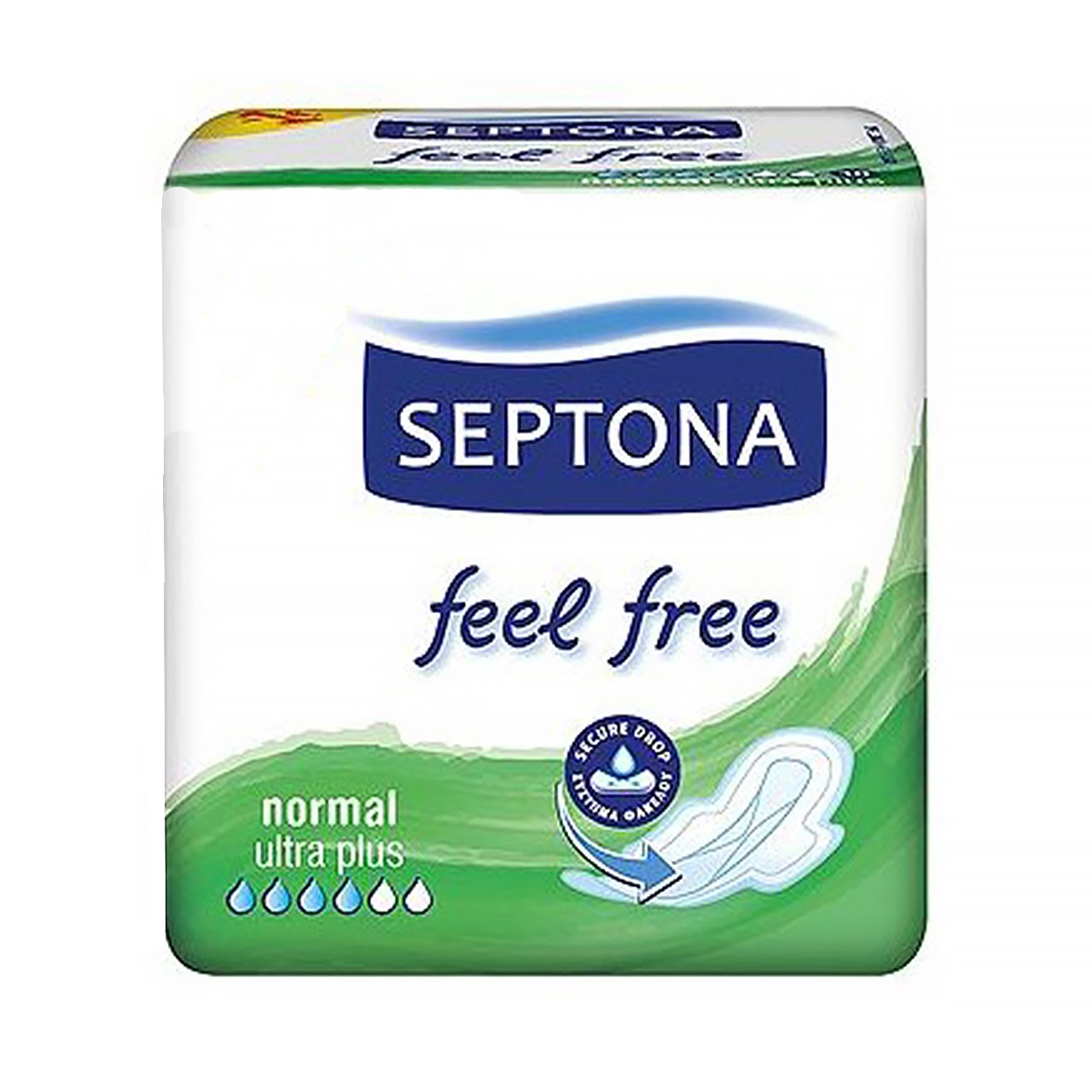 نوار بهداشتی سپتونا مدل Normal Feel Free بسته 10 عددی نوار بهداشتی سپتونا مدل Normal Feel Free بسته 10 عددی